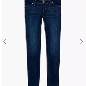 Madewell Maternity Side-Panel Jeans